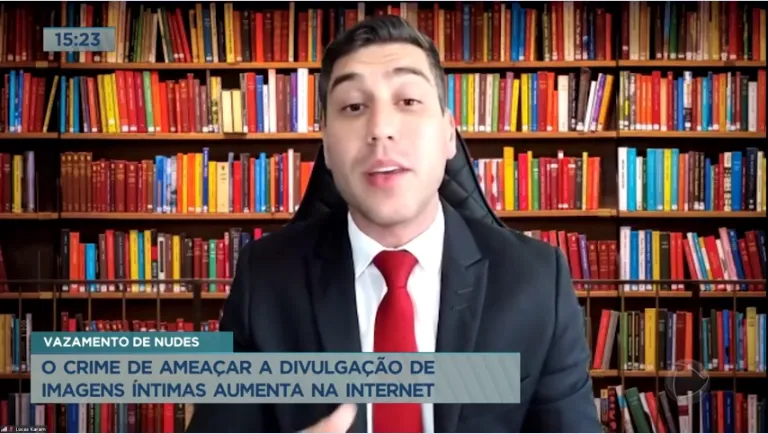 Lucas Karam entrevistado por Record Brasília, Balanço Geral DF: Ameaça de divulgar imagens íntimas