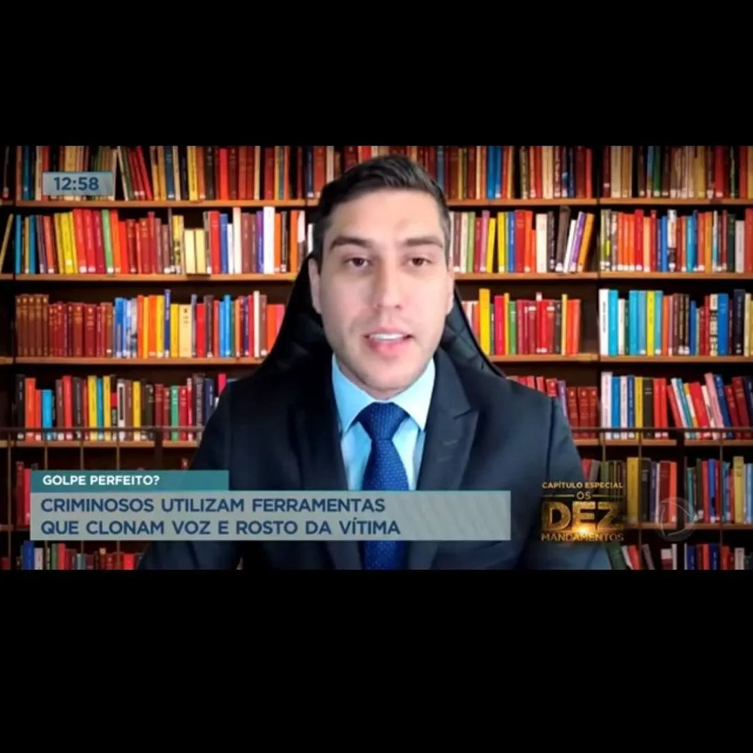 Entrevista TV Record, Deep Fake e Clone Voice.