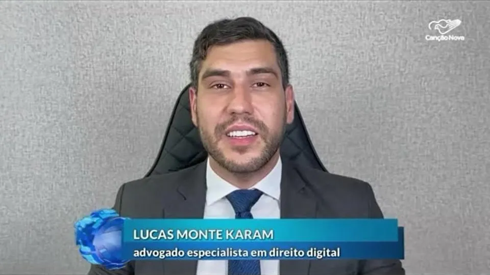 Lucas Karam entrevistado por TV Canção Nova, CN Notícias: Inteligência artificial nas eleições de 2024