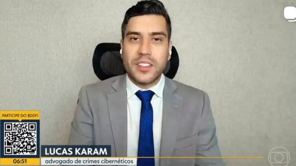 Lucas Karam entrevistado por TV Globo: Meu INSS pelo celular e o risco de golpes