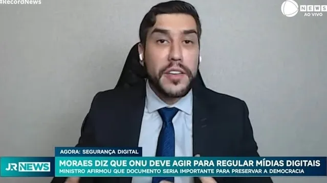 Lucas Karam entrevistado por Record News: Europa aprova regulação da inteligência artificial