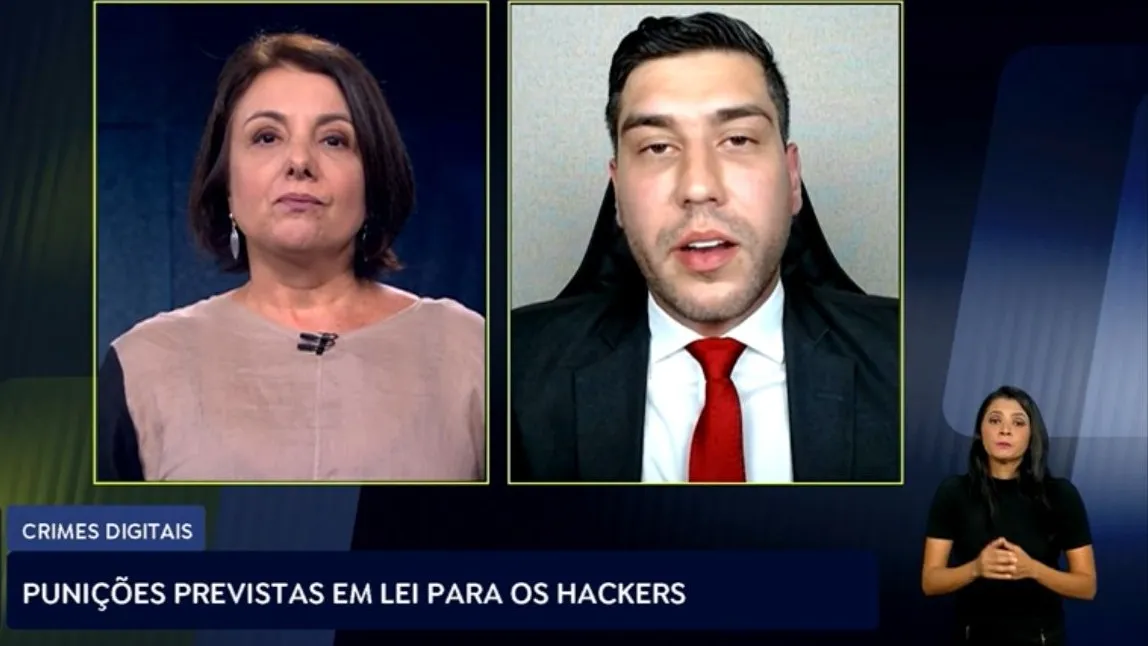Lucas Karam entrevistado por TV Brasil, Repórter Brasil: Punições previstas em lei para hackers