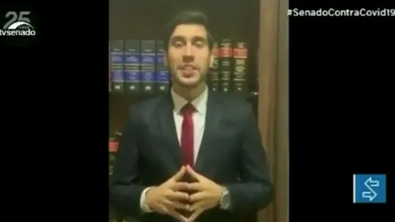 Lucas Karam entrevistado por TV Senado, Senado Notícias: Robôs e ataques automatizados nas redes